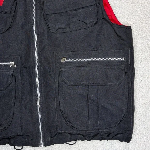 Vintage Tommy Hilfiger Expedition Down Utility Vest: Size Large - Picture 6 of 11